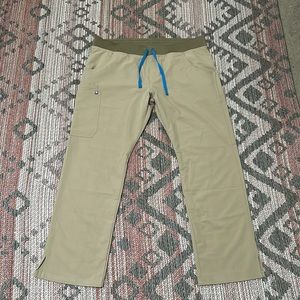 Figs Tan Technical Collection Scrub Bottoms